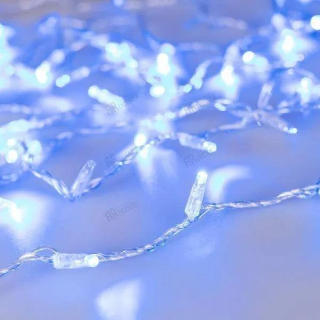 ARLIGHT Светодиодная гирлянда ARD-STRING-CLASSIC-1000-CLEAR-100LED-PULSE Blue (230V, 7W) (Ardecoled, IP65)