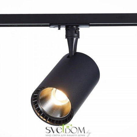 ST351.436.15.36 Св-к трек. Черный LED 1*15W 3000K 1 350Lm Ra?90 36° IP20 L118xW78xH174 100-240V Однофазная трековая система ST LUCE
