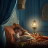 CITILUX CL419815 Каир Мозаика Янтарь Св-к Настольный CITILUX