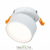 ST651.538.09 Встраиваемый поворотный светильник Белый LED 1*9W 3000K 720Lm Ra>90 120° IP20 D85xH68 1 Встраиваемые светильники ST LUCE