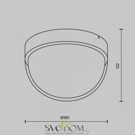 Потолочные светильники Maytoni O438CL-L12GF3K от Магазина Svetdom.by