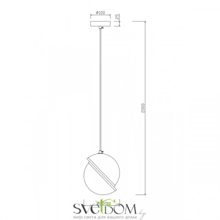 Подвесные светильники Freya FR5181PL-01CH от Магазина Svetdom.by