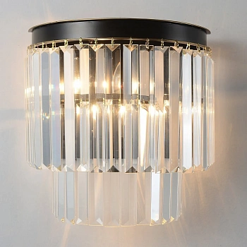 Crystal Lux Бра Crystal Lux MAXIME AP2 BLACK
