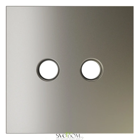 Накладка для розетки телевизионной TV+SAT Voltum S70 Шелк VLS001604 Voltum VLS001604