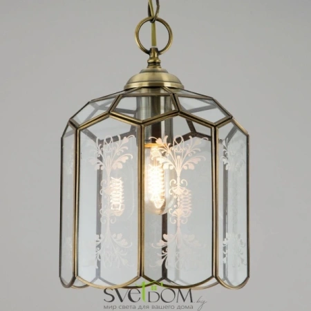 Citilux Витра-2 CL442210 Подвесной светильник витражный Бронза CITILUX