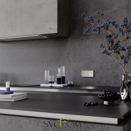 Выключатель одноклавишный Voltum S70 VLS010103  VLS010103 Voltum