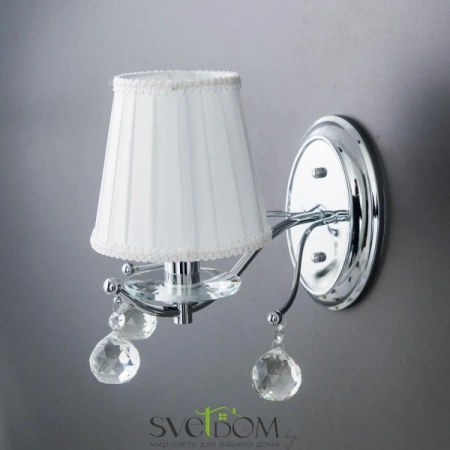 Citilux Шелли CL438311 Бра с абажуром Хром CITILUX