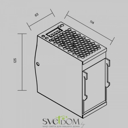 Блок питания PSL015 48В 240Вт IP20 831001
