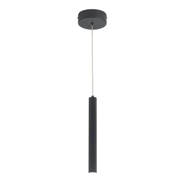 ST614.403.06 Светильник подвесной ST-Luce Черный/Черный LED 1*6W 4000K Подвесные светильники