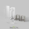 Двусторонний коннектор питания для гибкого неона 17x12 мм | Svetdom.by