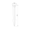 Основание для светильника ALT-SPIKE-210 (BK) Arlight 024889 Arlight