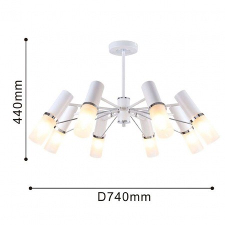 Люстры потолочные2559-8P Favourite | Svetdom.by