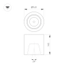 Светильник SP-FOCUS-R140-30W Warm White Arlight 021066 Arlight