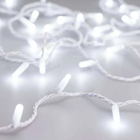ARLIGHT Светодиодная гирлянда ARD-STRING-CLASSIC-10000-WHITE-100LED-MILK-STD White (230V, 7W) (Ardecoled, IP