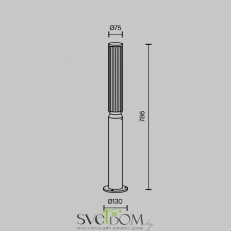 Ландшафтный светильник Outdoor O593FL-L12GF3K Maytoni