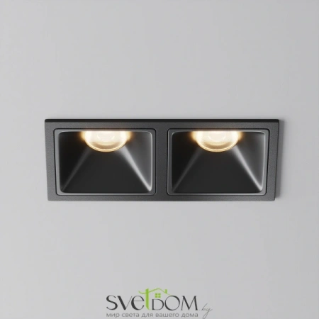 Встраиваемые светильники Maytoni DL043-02-10W3K-SQ-B-1 от Магазина Svetdom.by
