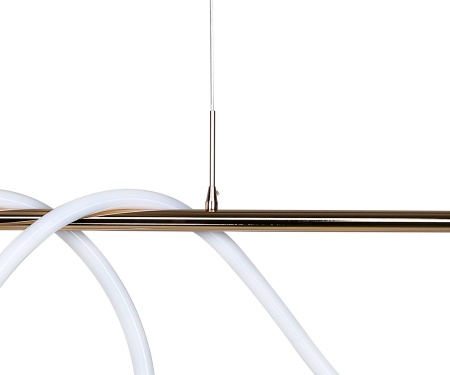 08041,33(3000K) Подвес димм.Далия золото Led 72W Kink Light
