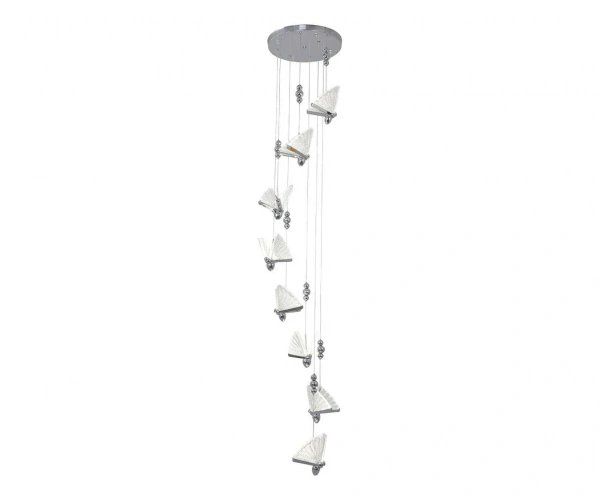 Kink Light 08444-8A,02 Подвес Баттерфляй хром Led 8*6W
