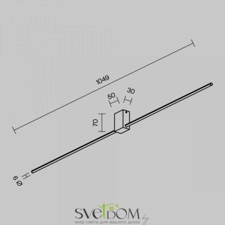 Настенные светильники C071WL-L12GB3K Maytoni | Svetdom.by