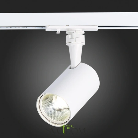 ST351.536.10.36 Св-к трек. Белый LED 1*10W 3000K 900Lm Ra?90 36° IP20 L98xW59xH154 100-240V Однофазная трековая система ST LUCE
