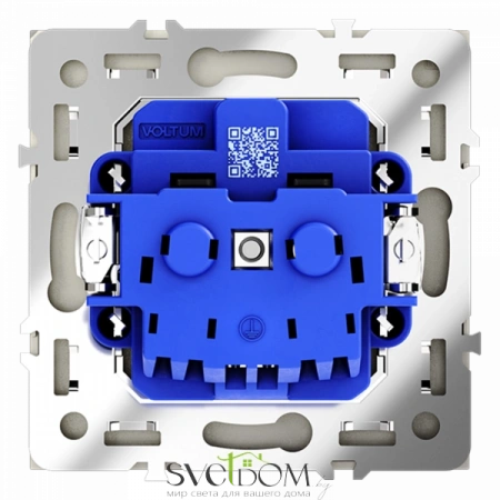 Розетки электрические с заземлением Voltum S70 VLS040104  Voltum