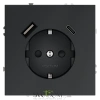 Розетка с USB, A+C Voltum S70 VLS040507  Voltum VLS040507