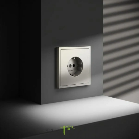 Розетки электрические с заземлением Voltum S70 VLS040104  Voltum