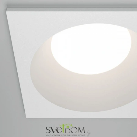 Встраиваемые светильники Maytoni DL126-GX53-SQ-W от Магазина Svetdom.by