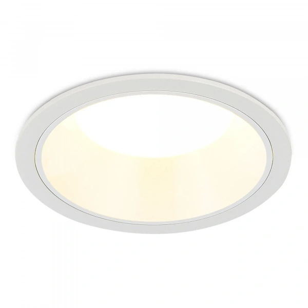 ST755.538.12 Св-к встр. Белый LED 1*12W 3000K 1 080Lm Ra80 120° IP20 D105xH50 100-240V Встраиваемые светильники