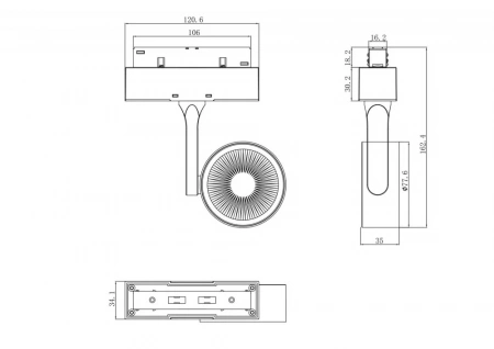 Светильники Maytoni TR024-2-10W4K от Магазина Svetdom.by