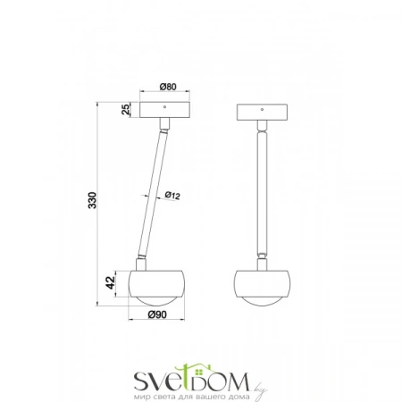 Фото Светильники Maytoni MOD072CL-L8B3K Светильники Maytoni MOD072CL-L8B3K от Магазина Svetdom.by