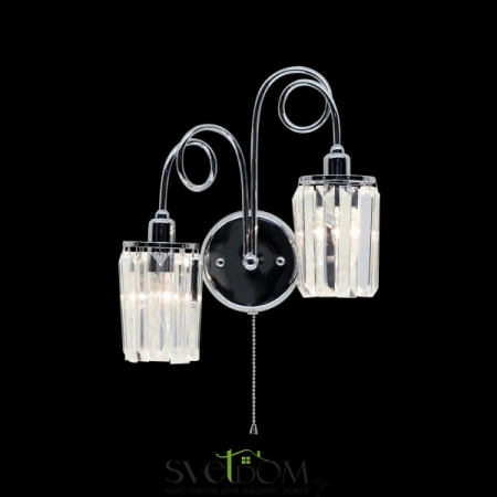 Citilux Синди CL330321 Бра хрустальное с выключателем Хром CITILUX