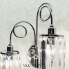 Citilux Синди CL330321 Бра хрустальное с выключателем Хром CITILUX
