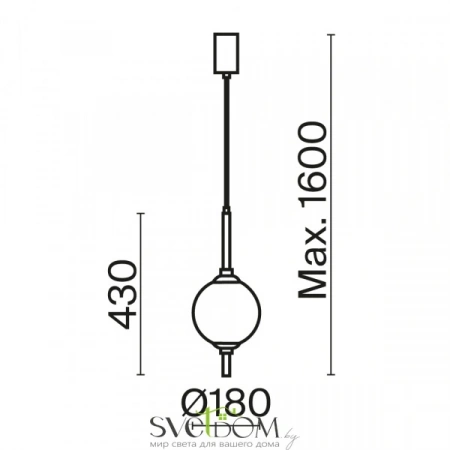 Подвесные светильники Maytoni Z020PL-L6B3K от Магазина Svetdom.by