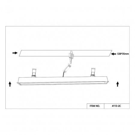 Потолочные светильники Favourite 4113-2C от Магазина Svetdom.by