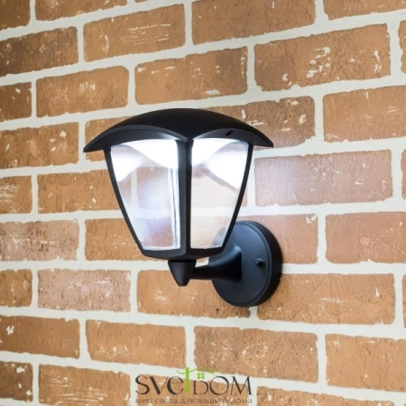 Citilux CLU04W1 LED Уличный настенный светильник Чёрный CITILUX