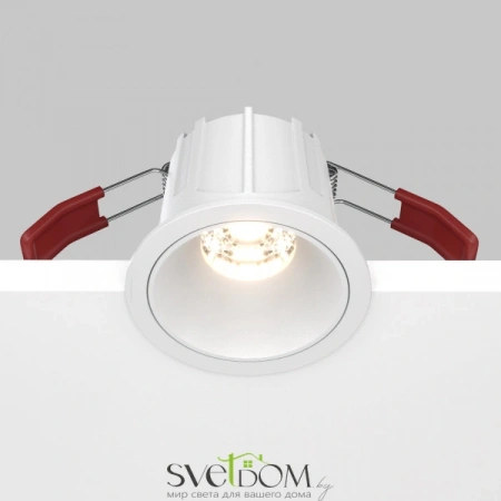 Встраиваемые светильники Maytoni DL043-01-10W3K-RD-W от Магазина Svetdom.by