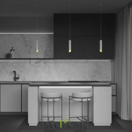 Подвесные светильники Maytoni P044PL-01-40GU10-W от Магазина Svetdom.by