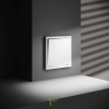 Проходной переключатель одноклавишный с подсветкой  Voltum S70 VLS010402  Voltum VLS010402