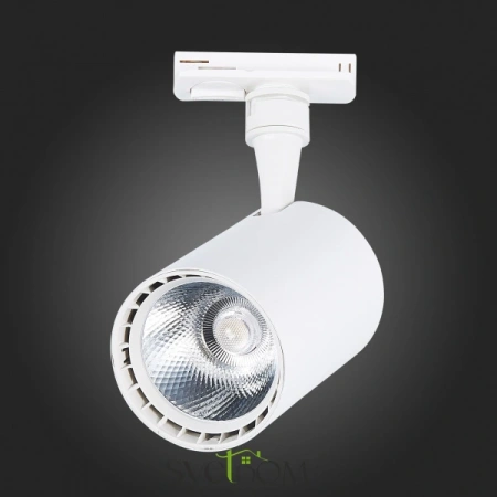 ST351.536.15.36 Св-к трек. Белый LED 1*15W 3000K 1 350Lm Ra?90 36° IP20 L118xW78xH174 100-240V Однофазная трековая система ST LUCE