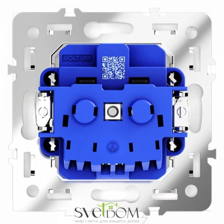 Розетки электрические с заземлением Voltum S70 VLS040103  Voltum