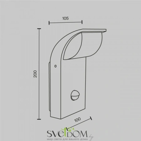 Настенные светильники O446WL-L7GF3KSR Maytoni | Svetdom.by