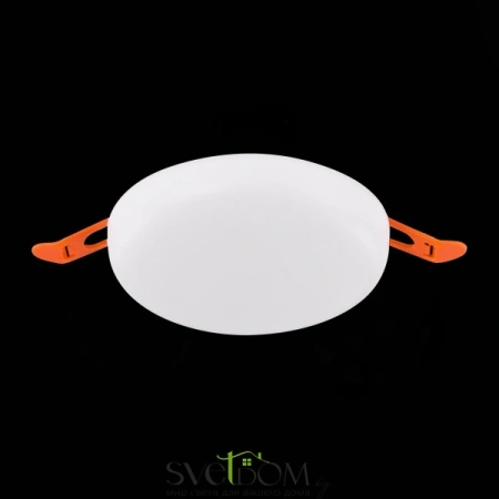 ST700.538.16 Св-к встр. Белый LED 1*16W 3000K 1 380Lm Ra80 180° IP44 D120xH20 85-265V Встраиваемые светильники ST LUCE