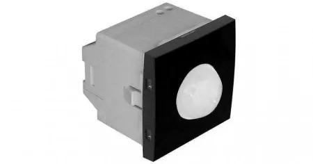 Датчик движения 1000W - 2 модуля - черный Efapel 45401 SPM