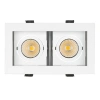 Светильник CL-KARDAN-S180x102-2x9W Warm (WH, 38 deg) Arlight 024127 Arlight