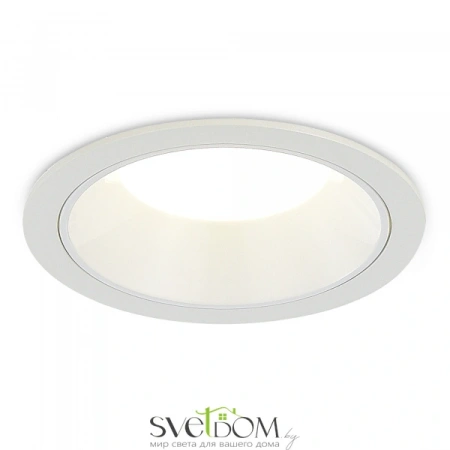 ST755.548.07 Св-к встр. Белый LED 1*7W 4000K 630Lm Ra80 120° IP20 D85xH45 100-240V Встраиваемые светильники ST LUCE