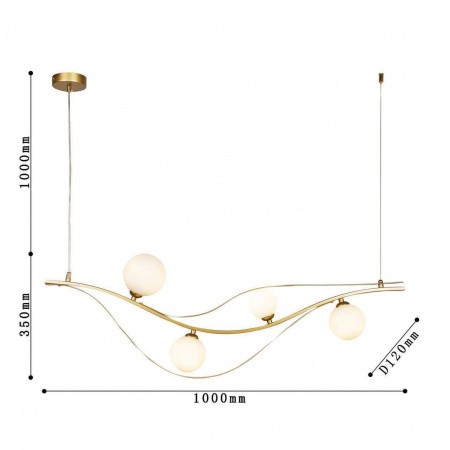 Люстры подвесные4059-4P  | Svetdom.by