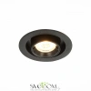 ST702.338.12 Св-к встр. Черный LED 1*12W 3000K 900Lm Ra80 24° IP20 D90xH92 180-240V Встраиваемые светильники ST LUCE