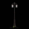 SL080.425.02 Светильник уличный наземный ST-Luce Темный кофе/Прозрачный, Темный кофе E27 2*100W LASTERO ST LUCE