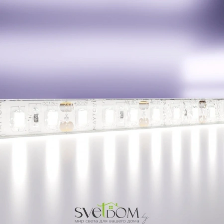 Светодиодная лента 12В 2835 9,6Вт/м 6000K 5м IP65 10113